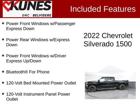 Used 2022 Chevrolet Silverado 1500 RST AWD/4WD image 3