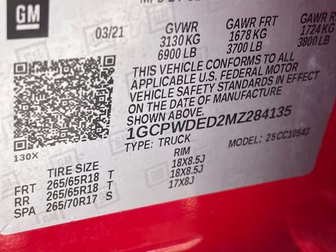 Used 2021 Chevrolet Silverado 1500 RST w/ Bed Protection Package RWD image 29