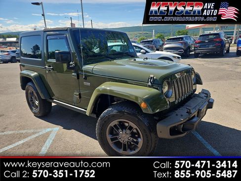 Used 2016 Jeep Wrangler Sahara AWD/4WD image 1
