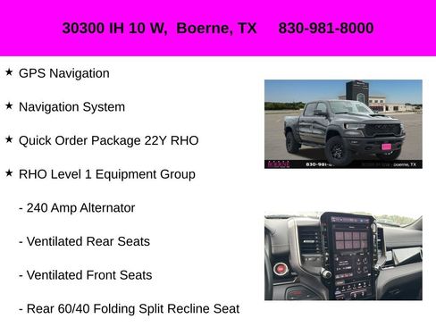 Used 2025 RAM 1500 RHO w/ RHO Level 1 Equipment Group AWD/4WD image 10