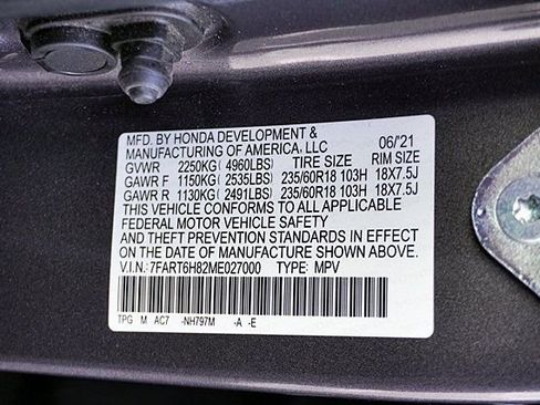 Used 2021 Honda CR-V EX-L image 32