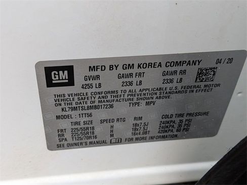 Used 2021 Chevrolet TrailBlazer RS w/ Technology Package image 27