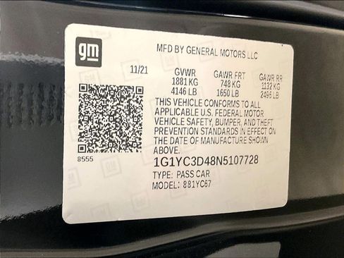 Used 2022 Chevrolet Corvette Stingray Premium Conv w/ Z51 Performance Package image 31