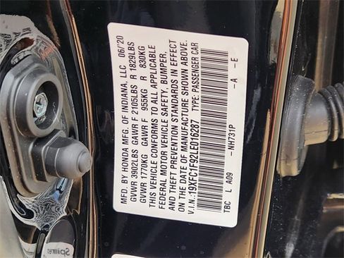 Used 2020 Honda Civic Touring image 21