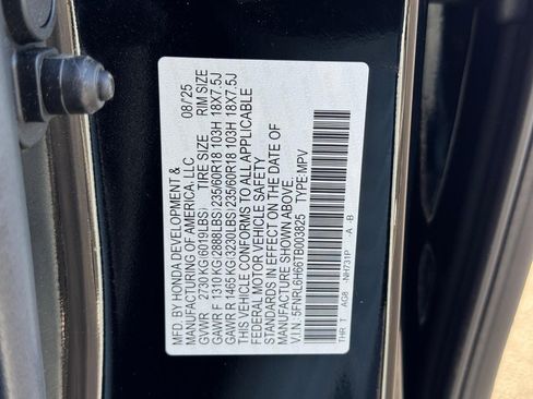 Certified 2026 Honda Odyssey EX-L image 27