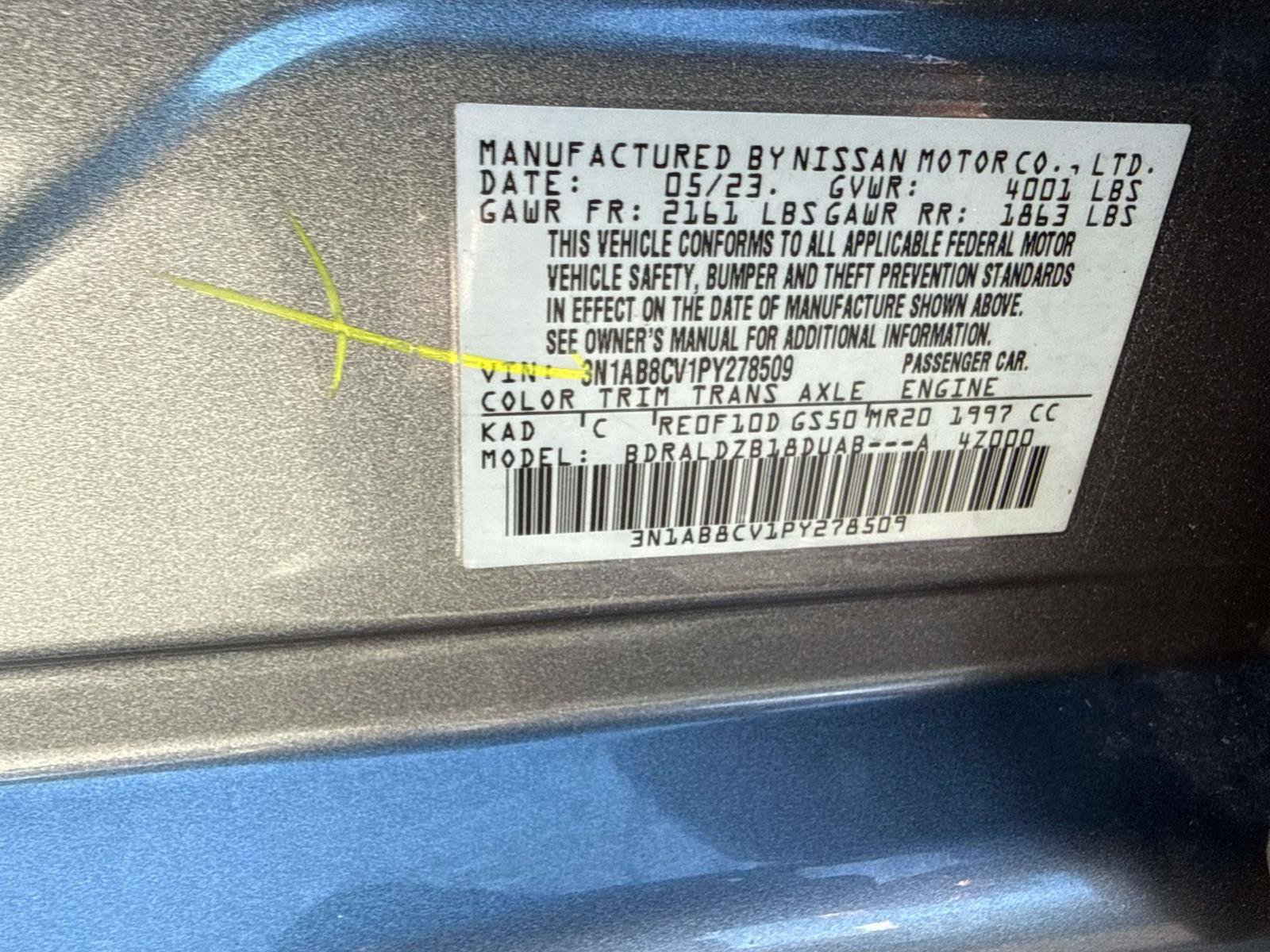 Used 2023 Nissan Sentra SV w/ SV Premium Package FWD image 28