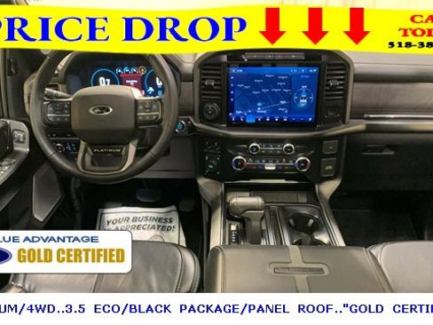 Certified 2023 Ford F150 Platinum w/ Equipment Group 701A High image 30