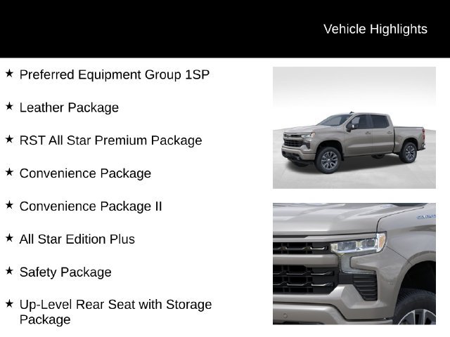 New 2026 Chevrolet Silverado 1500 RST w/ RST All Star Premium Package AWD/4WD image 27