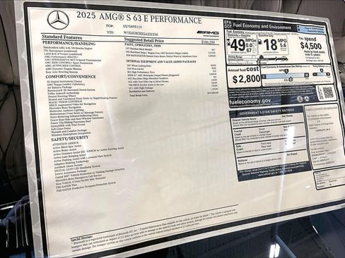 New 2025 Mercedes-Benz S 63 AMG S image 19