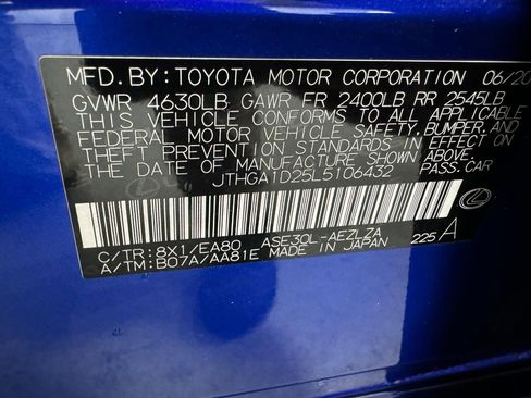 Used 2020 Lexus IS 300 F Sport w/ Blackline Edition image 32