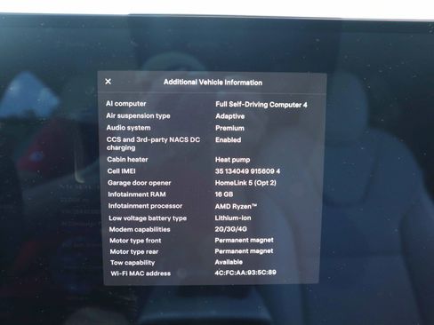 Used 2023 Tesla Model X AWD/4WD image 29