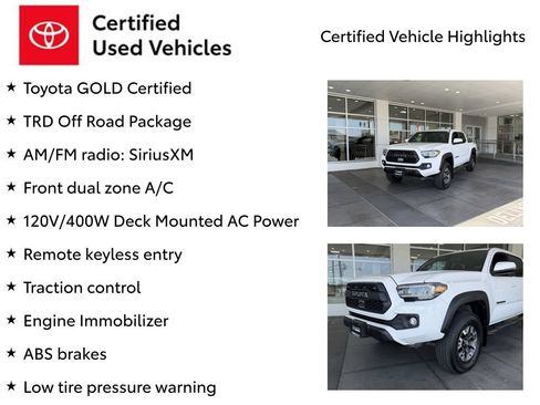 Certified 2023 Toyota Tacoma TRD Off-Road AWD/4WD image 7