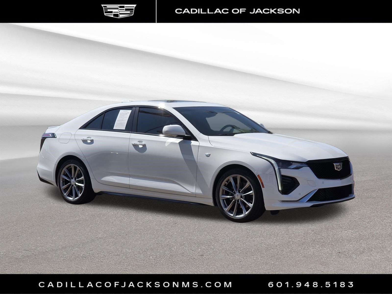 Certified 2025 Cadillac CT4 Sport w/ Climate Package RWD image 2