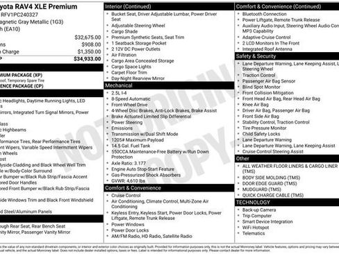 Used 2023 Toyota RAV4 XLE Premium FWD image 13