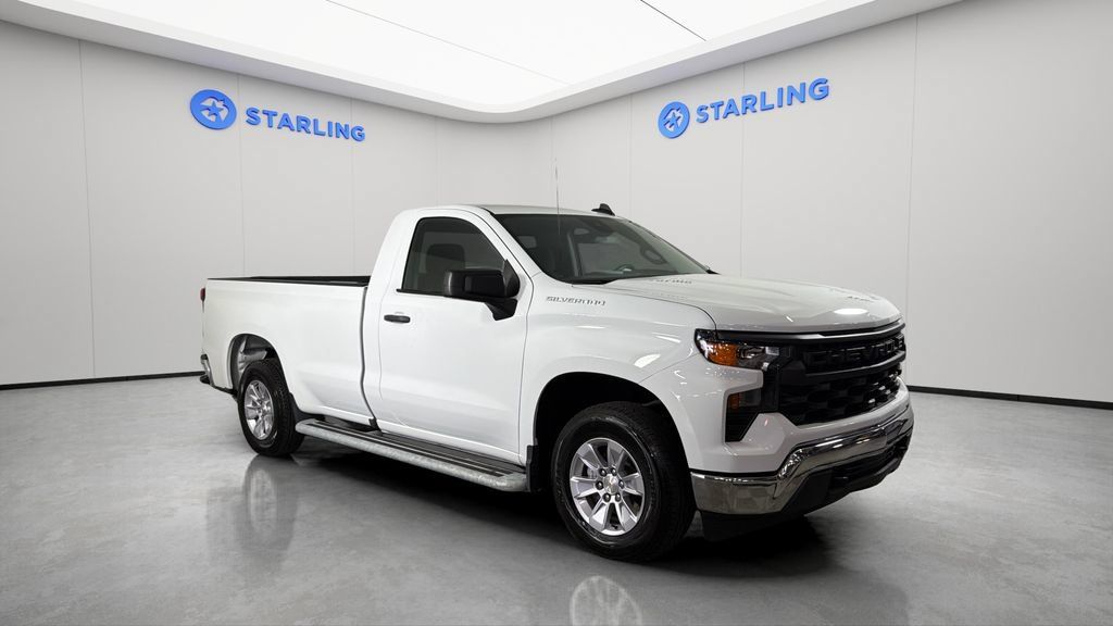 Certified 2025 Chevrolet Silverado 1500 W/T RWD image 26