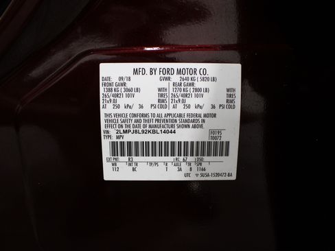 Used 2019 Lincoln Nautilus Reserve w/ Ultimate Package image 42