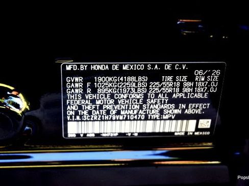 New 2027 Honda HR-V EX-L image 20