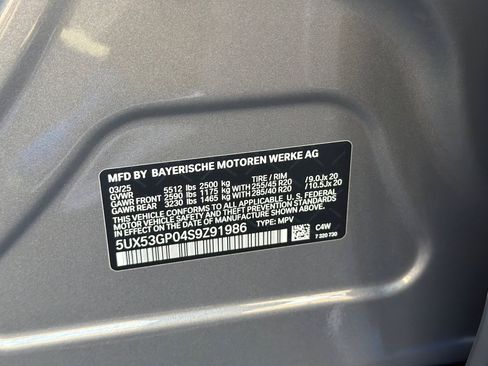 Used 2025 BMW X3 xDrive30i w/ Premium Package image 41