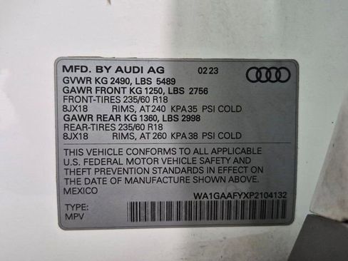 Certified 2023 Audi Q5 2.0T Premium w/ Convenience Package AWD/4WD image 24