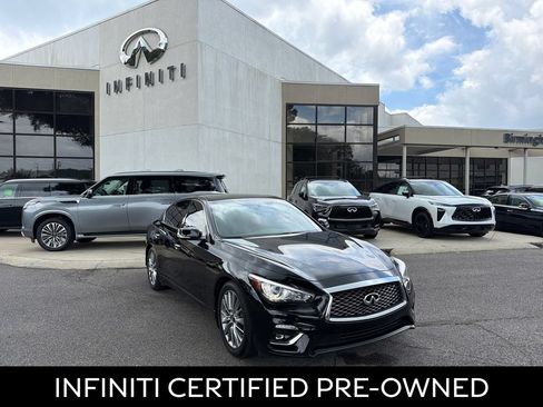 Certified 2024 INFINITI Q50 Luxe w/ Cargo Package RWD image 1