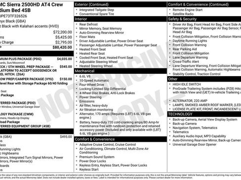 New 2026 GMC Sierra 2500 AT4 w/ AT4 Premium Plus Package AWD/4WD image 5