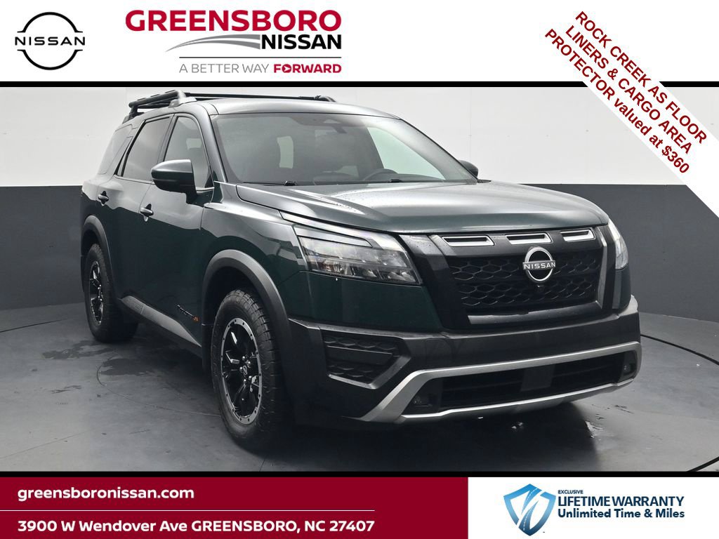 Certified 2025 Nissan Pathfinder Rock Creek AWD/4WD 360° Tour