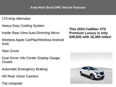 Used 2024 Cadillac XT5 Premium Luxury AWD/4WD image 20