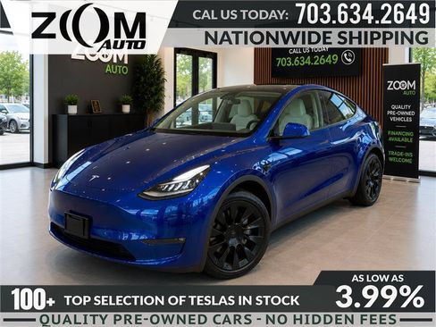 Used 2024 Tesla Model Y Long Range AWD/4WD image 1