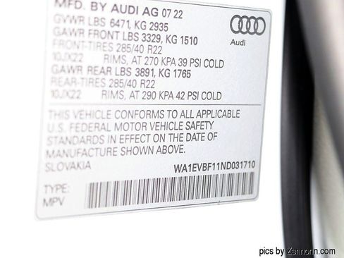 Used 2022 Audi Q8 Premium Plus image 42