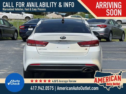 Used 2018 Kia Optima S w/ Panoramic Sunroof Package FWD image 7