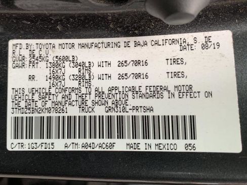 Used 2019 Toyota Tacoma TRD Off-Road image 46