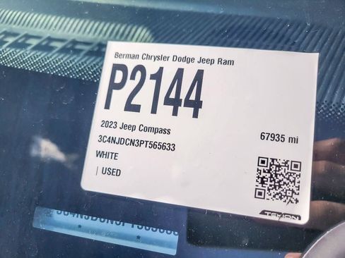 Certified 2023 Jeep Compass Limited AWD/4WD image 27