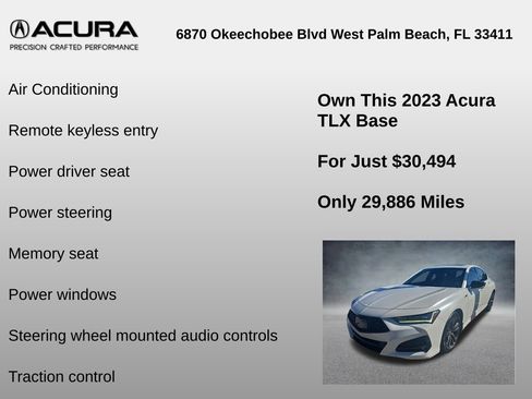 Used 2023 Acura TLX w/ A-SPEC Pkg image 30
