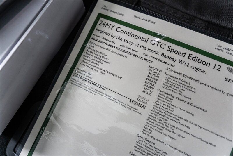 Used 2024 Bentley Continental GT Speed AWD/4WD image 50