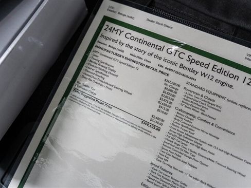 Used 2024 Bentley Continental GT Speed AWD/4WD image 50