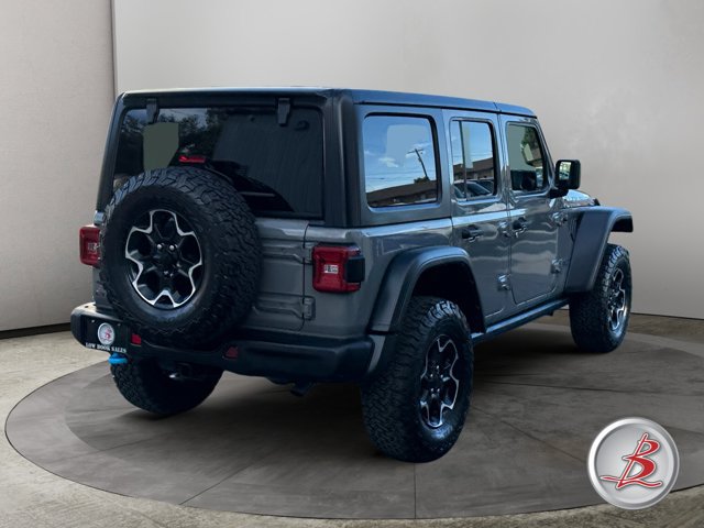 Used 2023 Jeep Wrangler Unlimited Rubicon 4xe w/ Steel Bumper Group AWD/4WD image 7