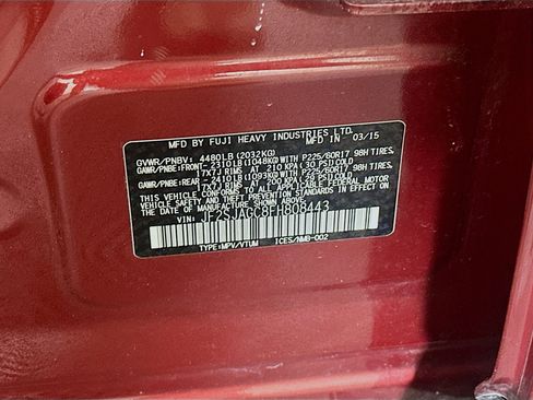 Used 2015 Subaru Forester 2.5i Premium image 12