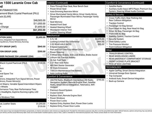 Used 2021 RAM 1500 Laramie w/ Night Edition image 2