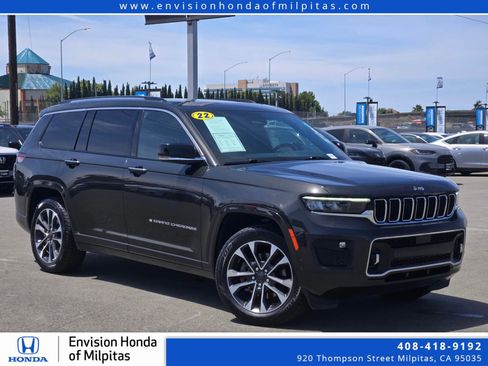 Used 2022 Jeep Grand Cherokee L Overland w/ Luxury Tech Group IV AWD/4WD image 1