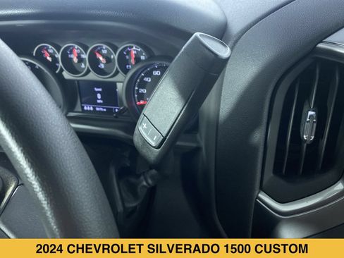 Certified 2024 Chevrolet Silverado 1500 Custom w/ Turbomax Blackout Package AWD/4WD image 7