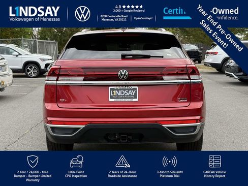 Certified 2024 Volkswagen Atlas Cross Sport SEL image 4