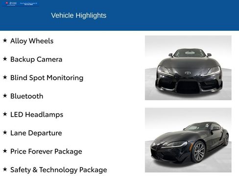 Used 2022 Toyota Supra w/ Safety & Technology Package image 2