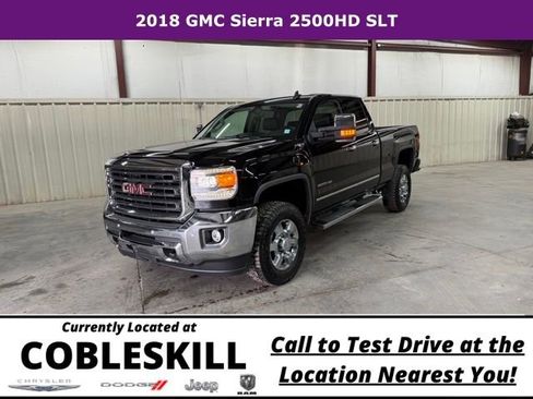 Used 2018 GMC Sierra 2500 SLT w/ Snow Plow Prep Package AWD/4WD image 9