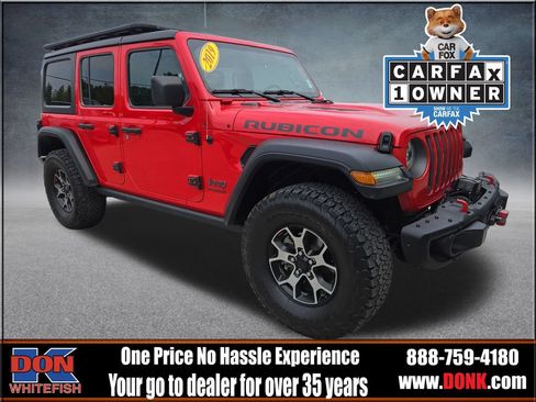 Used 2019 Jeep Wrangler Unlimited Rubicon AWD/4WD image 1