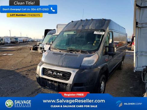 Used 2020 RAM ProMaster 3500 FWD image 1