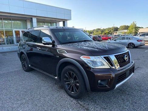 Used 2017 Nissan Armada Platinum w/ Captain Seat Package RWD image 3