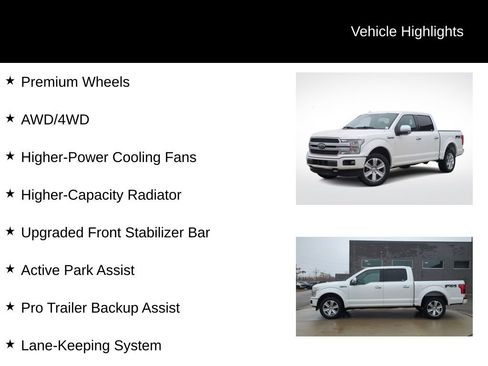 Used 2018 Ford F150 Platinum w/ Technology Package image 16