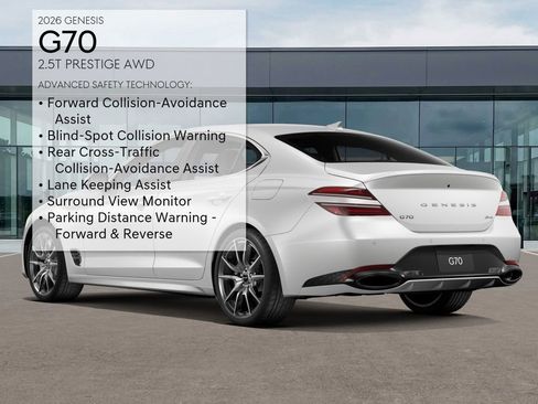 New 2026 Genesis G70 2.5T Prestige image 7