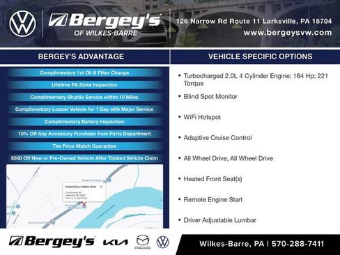 Certified 2022 Volkswagen Tiguan SE R-Line AWD/4WD image 3