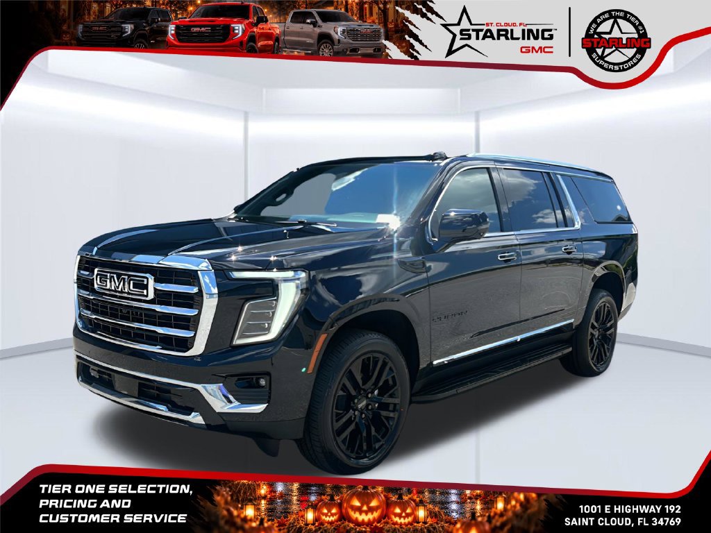 New 2026 GMC Yukon XL Elevation w/ LPO, Elevation Black Package AWD/4WD 360° Tour